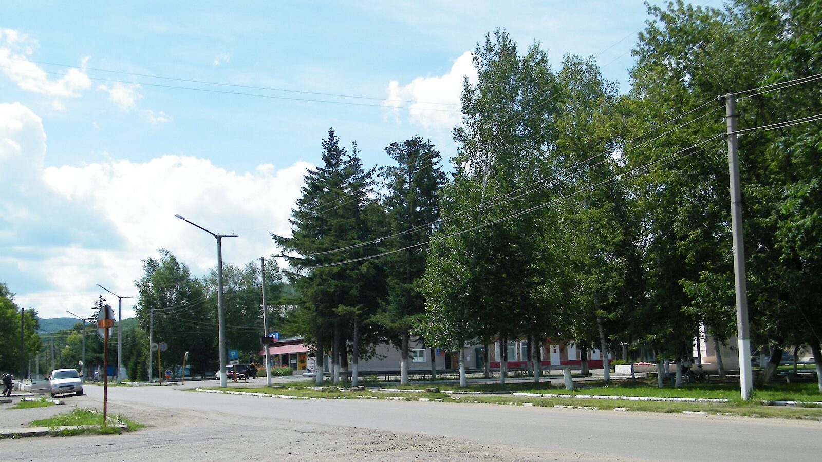 Улица в селе Анучино