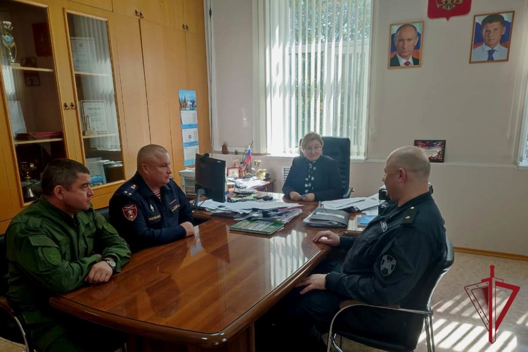 Продолжаются рабочие встречи руководства Управления Росгвардии по Приморскому краю с главами муниципальных образований
