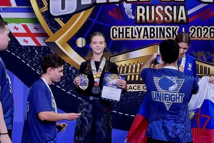 Кадет класса Росгвардии из Уссурийска стала серебряным призёром первенства мира по универсальному бою